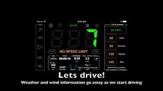 Speedometer for iPhoneiPad GPS tracking basics [upl. by Clementis]