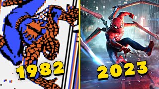 SPIDERMAN Games Evolution 19822023 [upl. by Hoban]