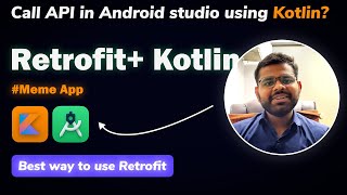 Retrofit android studio kotlin tutorial how to call API using Retrofit in android example in Hindi [upl. by Ttegirb]