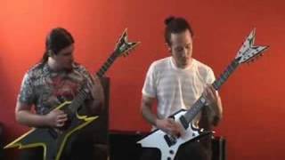 TRIVIUM  Shogun Riffing Part 9 Of Prometheus amp The Crucifix [upl. by Hepza706]