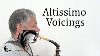 Altissimo voicings [upl. by Carmon878]