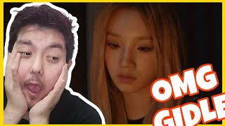 GIDLE I WANT THAT MV REACTION [upl. by Nosyt]