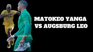 MATOKEO YANGA VS AUGSBURG LEO 20 JULY 2024 yangasc YangavsAugsburg [upl. by Nylatsyrk]