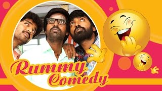 Rummy Tamil Movie  Back To Back Comedy Scenes  Vijay Sethupathi  Inigo Prabhakaran  Soori [upl. by Emiline]