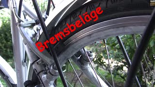 Fahrrad Bremsbeläge wechseln [upl. by Zzaj]