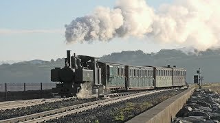 Ffestiniog And Welsh Highland Railway Photo Charter  November 2019 [upl. by Leissam232]