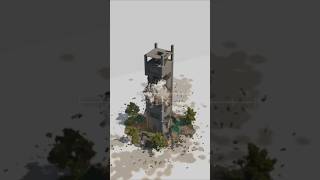 WhatIf31 Tower was Hit By Airstrike Cluster Bombs [upl. by Pavlov269]