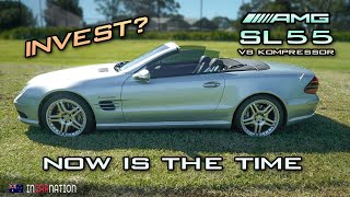 MERCEDES SL55 AMG 2003  Smart investment ubercool and fast [upl. by Saihtam]