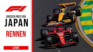 Großer Preis von Japan Das Rennen  Formel 1 Live Watchparty [upl. by Ennirroc]