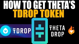 How To Get Thetas TDROP Token [upl. by Aneleairam134]