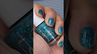 Cuticula cursed forest polishenthusiast naturalnails shortnails indiepolish nailswatch [upl. by Ardnauq]