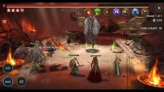 Raid Shadow Legends Nov 2024 Sand Devil Necropolis Stage 25 😴 and Revive on Death comp [upl. by Vitek152]