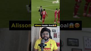 The story behind Alissons goal against West Brom football liverpool liverpoolfc [upl. by Sebbie]