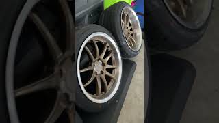 NEW Aodhan DS02 Wheels for my 400 hp Single Turbo 350z shorts automobile [upl. by Shae36]