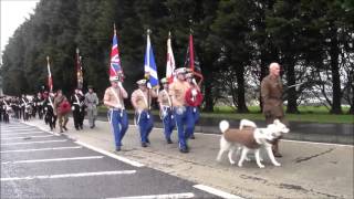 UVF Regimental Band  Denver Smith Memorial Parade 2016 [upl. by Llenart533]