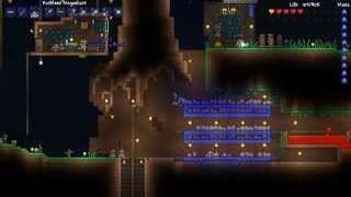 Terraria 12  Episode 41 Defying Gravity [upl. by Eelirak]