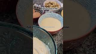 Banana bread recipe [upl. by Tahpos]