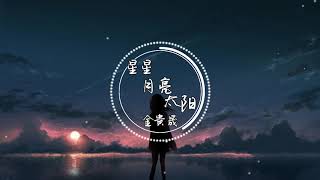 金贵晟  星星月亮太阳 《我，喜欢你》电视剧插曲『就在此刻 恒星月亮落下不见』【動態歌詞】 [upl. by Ciccia]