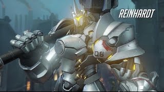 Overwatch  Reinhardt Gameplay Trailer [upl. by Josie103]