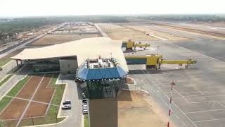 New Lungi Airport Terminal  Freetown Sierra Leone  The Air Current [upl. by Eanwahs]