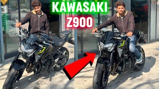 Kawasaki z900 New Kawasaki z900 Kawasaki z90 on road price full review [upl. by Yroc]