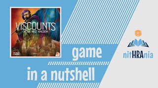 Game in a Nutshell  Viscounts of the West Kingdom how to play [upl. by Fabrienne]