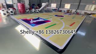 Custom Airtight Obstacles Air Court Inflatable Air Track Sports Gymnastics Mat [upl. by Lello7]