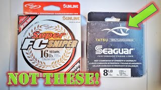 Stop Wasting Money on Fluorocarbon [upl. by Olvan663]