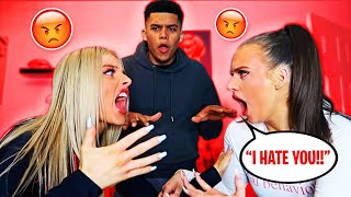 ARGUING IN FRONT OF MY SISTERS BOYFRIEND PRANK BAD IDEA [upl. by Lynnea58]