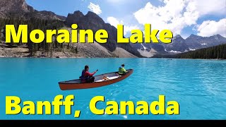 Moraine Lake  Banff National Park Canada [upl. by Ailb]