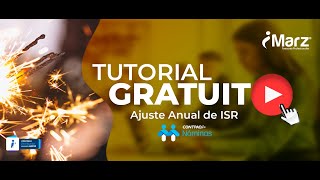 Tutorial del Ajuste Anual de ISR en CONTPAQi Nóminas por iMARZ 22nov2023 [upl. by Inait]