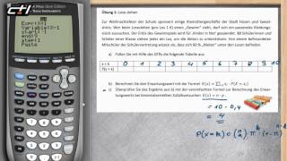 Erwartungswert berechnen  Binomialverteilung ★ Übung 1 mit Lösung [upl. by Ailugram675]