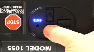 Program Genie Garage Door Opener amp Test Door Sensor Safety Features Model 1055 [upl. by Rostand]