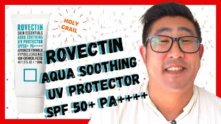 RRR Rovectin Skin Essentials Aqua Soothing UV Protector SPF 50 Sunscreen PA SKINCARE TACTICAL [upl. by Guerra262]