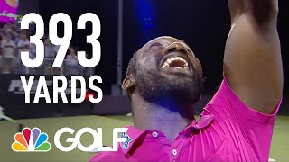 Top 5 Drives 2018 World Long Drive Championship [upl. by Htrap174]