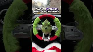 I Tried Different Steering Wheels for Christmas 🧑‍🎄 🚙 [upl. by Arocet]