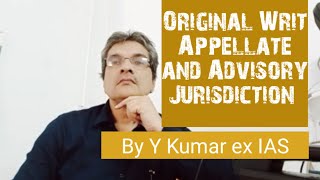 Original and appellate advisory special leave jurisdiction of Supreme Court [upl. by Kneeland799]