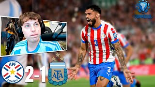 DAVOO XENEIZE REACCIONA AL PARTIDO DE ARGENTINA 1  2 PARAGUAY  ELIMINATORIAS MUNDIAL 2026 [upl. by Christabel809]