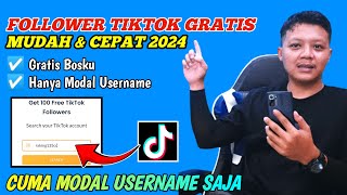 Cara Menambah Followers Tiktok Gratis 2024 Permanen Tanpa Aplikasi [upl. by Iy]