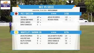 Nightcliff  Darwin U19 v PCC  SDCC U19 [upl. by Rehpotsihc391]