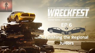 Finishing the Regional Juniors PS5 Wreckfest Ep6 [upl. by Enialed]