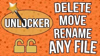 Unlocker 192  DELETEMOVECOPY ANY FILE Tutorial 05 [upl. by Drawe]