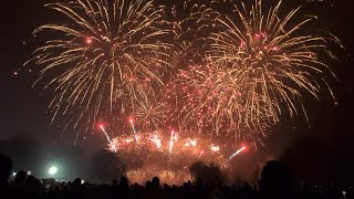 🎇 2024 FIREWORKS DISPLAY AT HIMLEY HALL PARK 💥 UNITED KINGDOM [upl. by Tyre]