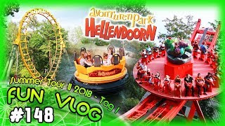 Avonturenpark Hellendoorn  Erster Besuch im Freizeitpark  FunVlog 148 [upl. by Gord]