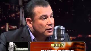 Alex Dey conferencista en El Entrevistado con Carlos Flores parte 3 [upl. by Vannie647]