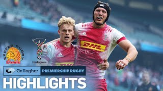 Exeter v Harlequins  FINAL HIGHLIGHTS  Gallagher Premiership 202021 [upl. by Auhel]