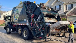 Groot’s Tiny ACX McNeilus Rear Loader Garbage Truck Packing Bulk [upl. by Ester566]