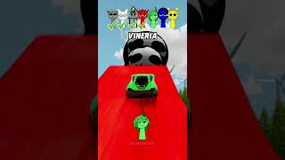 Incredibox Sprunki Car Jump Challenge For Gray  Wenda  Simon and Friends shorts trend sprunki [upl. by Yerahcaz]