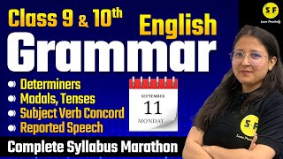 All in One English Grammar  Tenses Modals Determiners Subject Verb Concord Reported Speech [upl. by Selwyn]