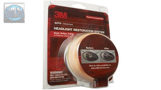 3M 39008 Headlight Lens Restoration System [upl. by Niltiac]